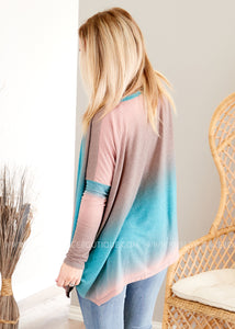 Painted Desert Poncho Top - FINAL SALE