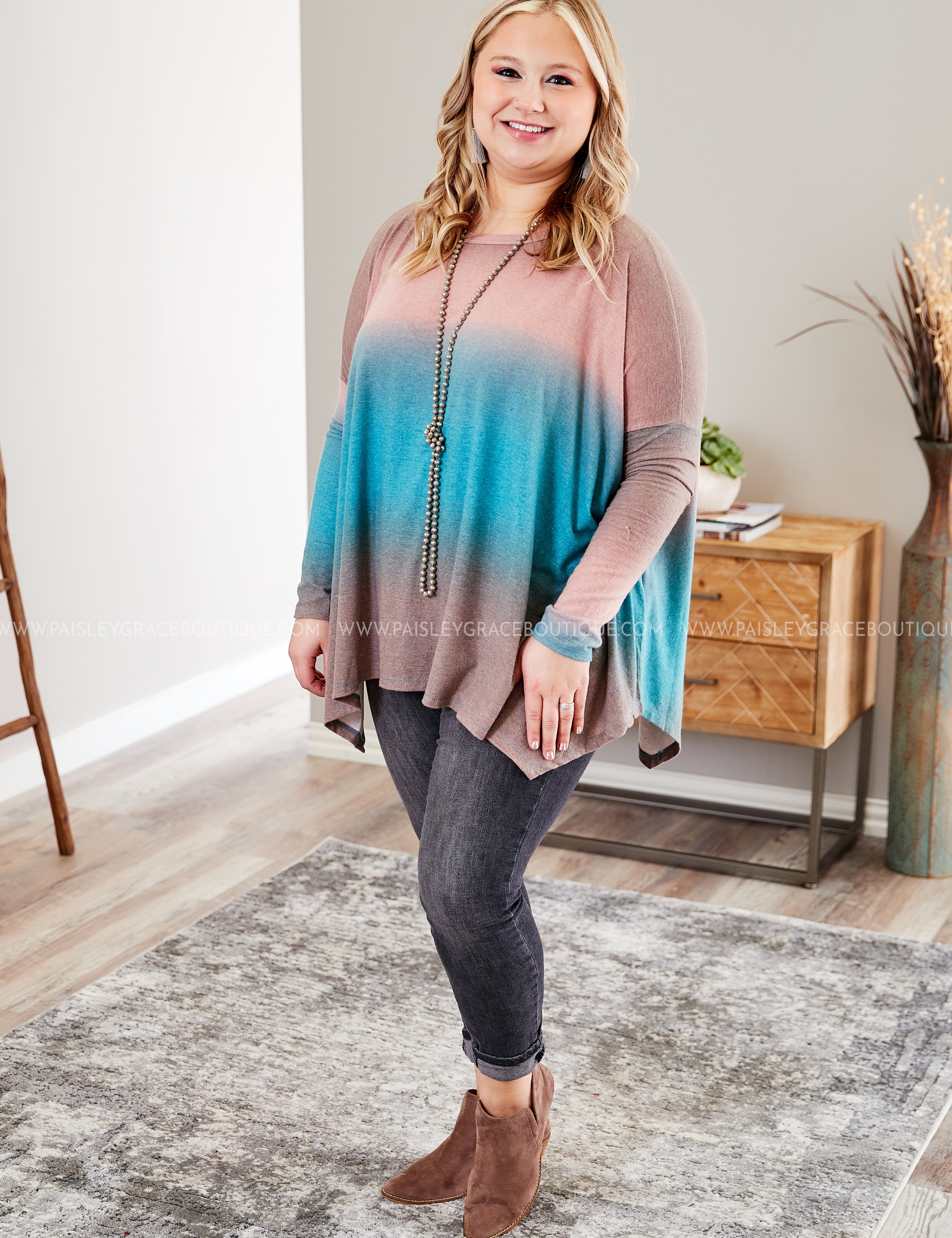 Painted Desert Poncho Top* LAST ONES FINAL SALE *
