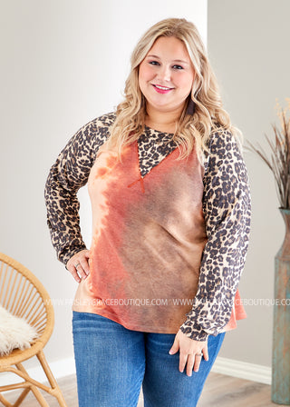 Safari Sunset Top  - LAST ONE FINAL SALE