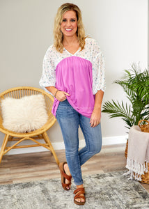 Take Your Word Top - ORCHID - FINAL SALE CLEARANCE