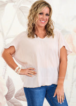 Load image into Gallery viewer, Fluttering Heart Top - Blush - FINAL SALE CLEARANCE
