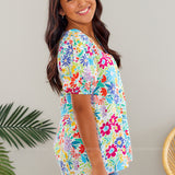 Full of Flowers Top* LAST ONES FINAL SALE *