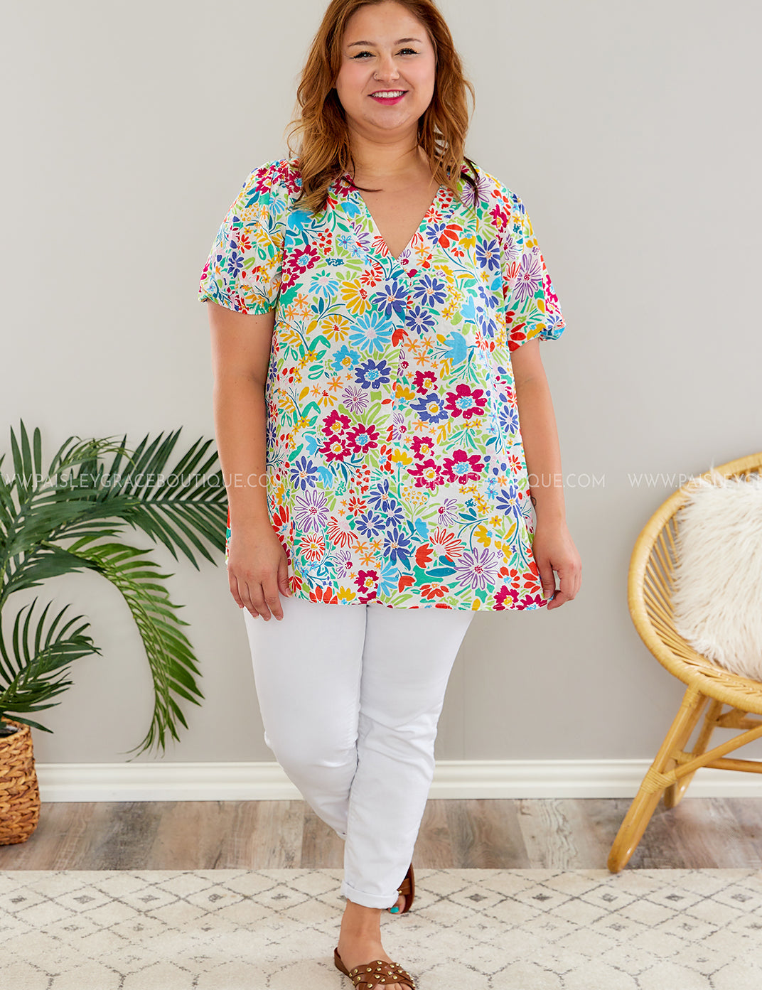 Full of Flowers Top* LAST ONES FINAL SALE *