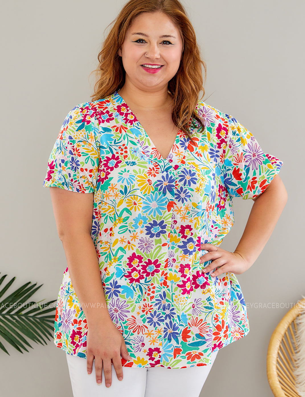 Full of Flowers Top* LAST ONES FINAL SALE *