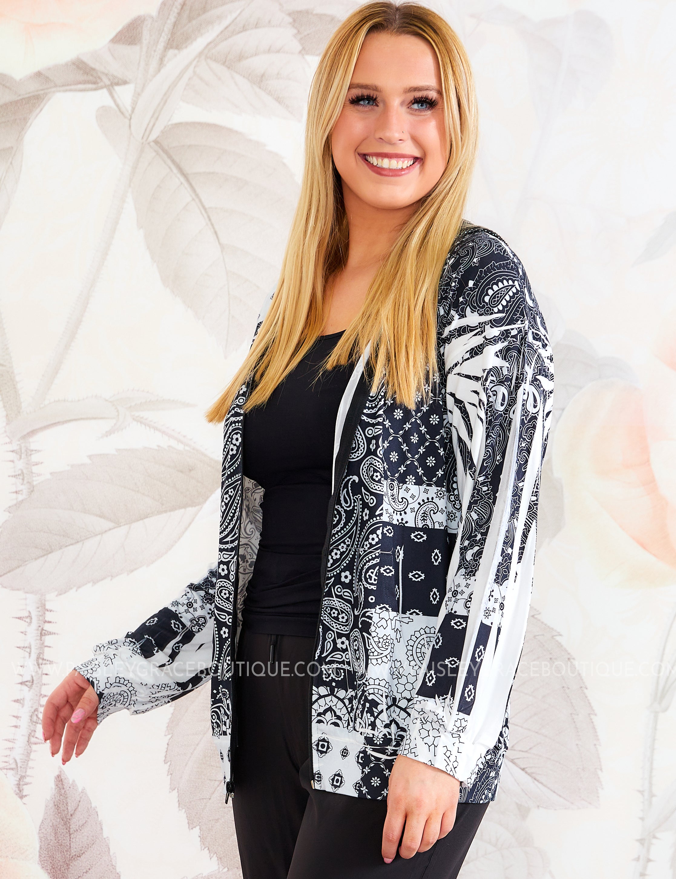 Roll the Dice Zippered Hoodie - LAST ONES FINAL SALE