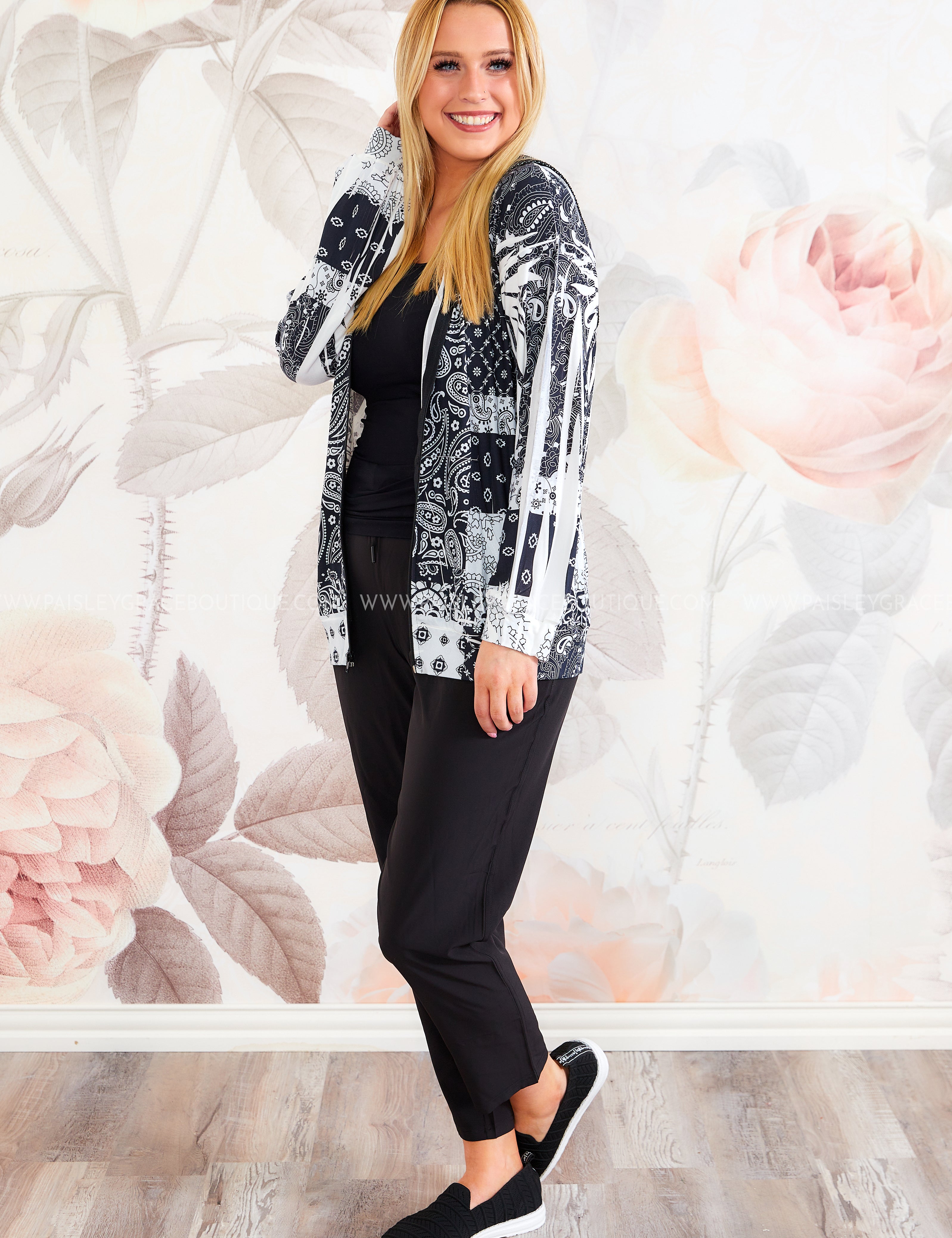 Roll the Dice Zippered Hoodie - LAST ONES FINAL SALE