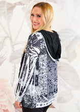 Load image into Gallery viewer, Roll the Dice Zippered Hoodie  - FINAL SALE CLEARANCE
