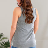 Luna Striped Tank - Black* FINAL SALE *