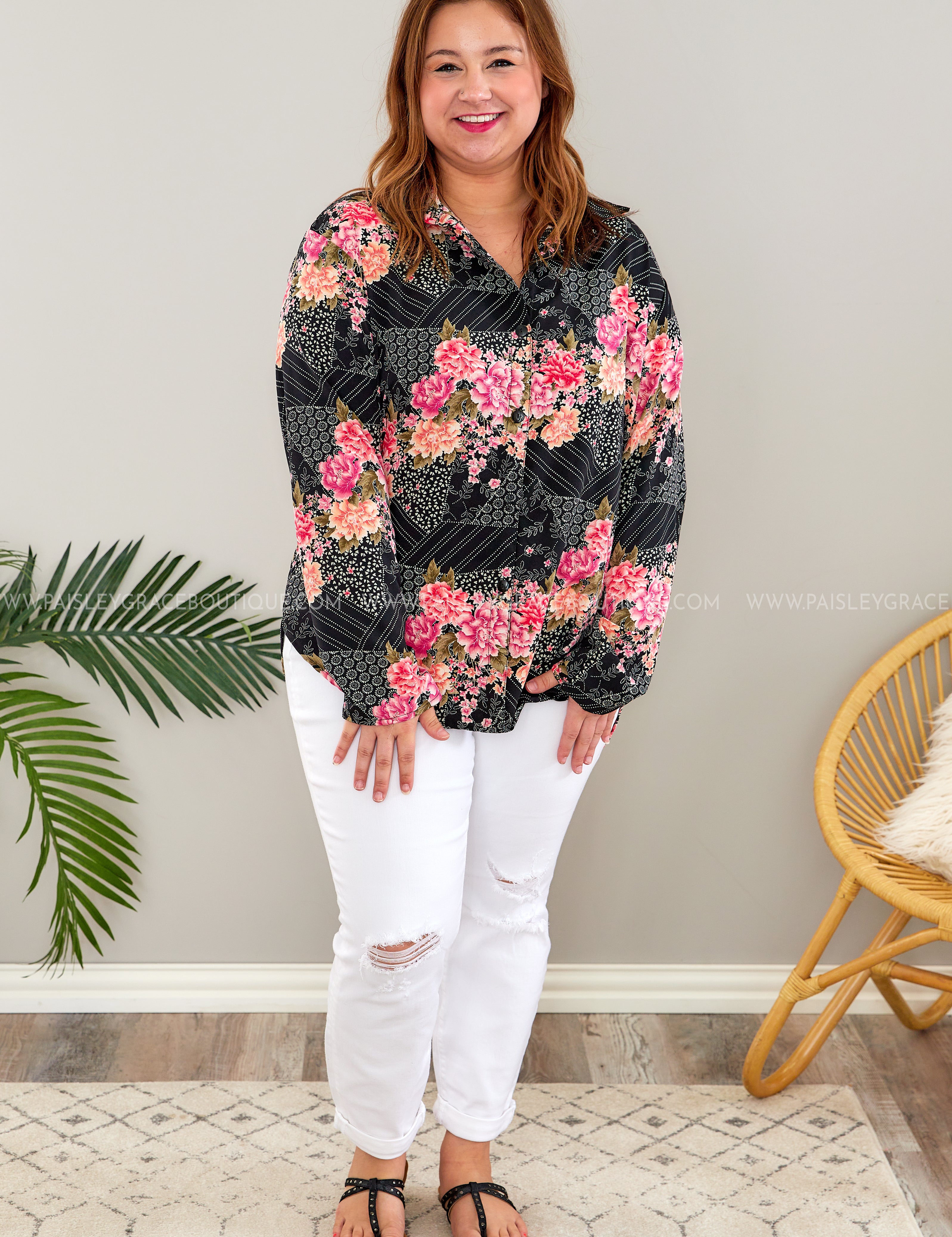 Over My Head Top - LAST ONES FINAL SALE
