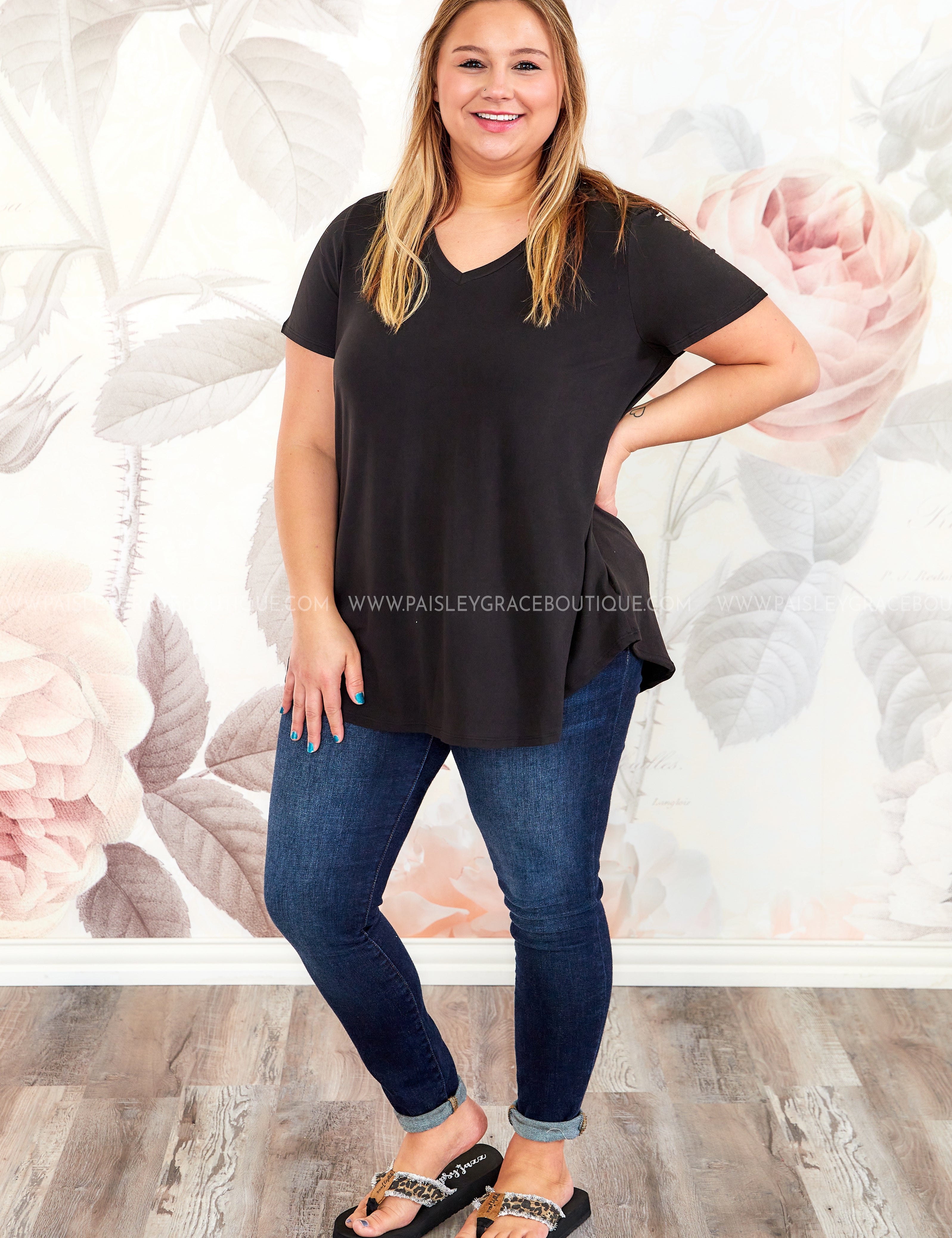 Stay Genuine Top - Black* LAST ONES FINAL SALE *