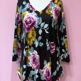 Tyra V-Neck Top - LAST ONES FINAL SALE