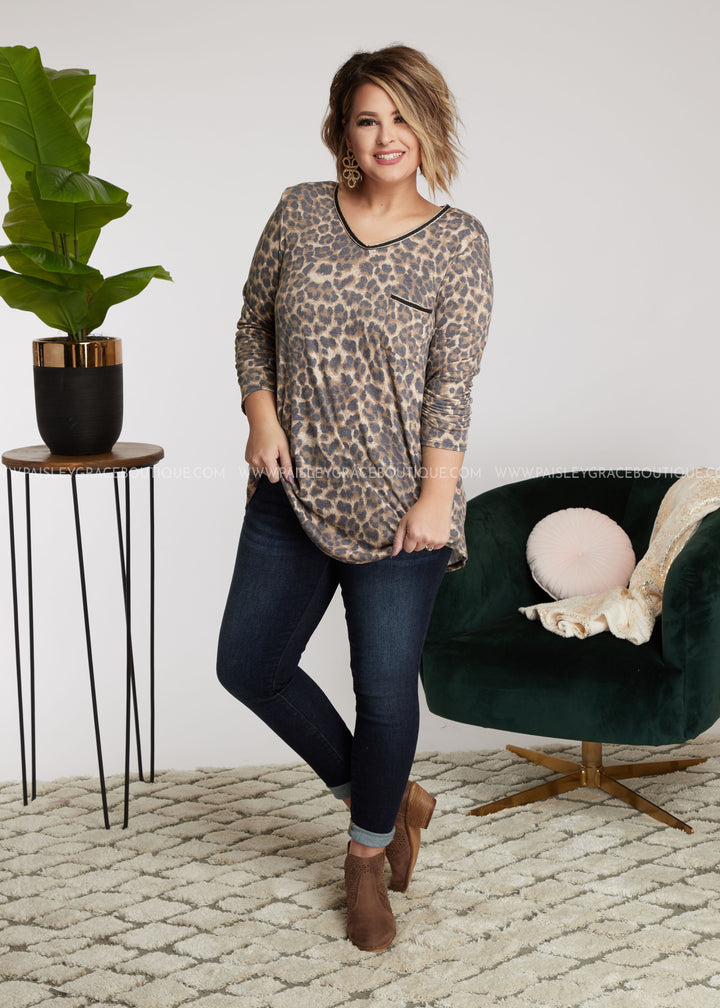 Don't Blend In Top - LAST ONES FINAL SALE