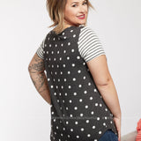 Seeking Casual Top-POLKA DOT - LAST ONES FINAL SALE
