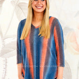 First Sunrise Top-Blue* LAST ONES FINAL SALE *