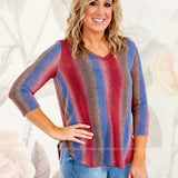 First Sunrise Top-Burgundy* LAST ONES FINAL SALE *
