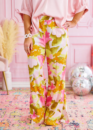 Throw A Party Pants - Pink - LAST ONE FINAL SALE