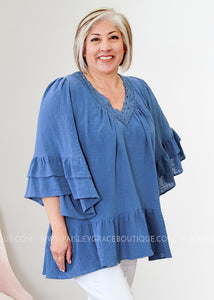 Blue Skies Top FINAL SALE CLEARANCE