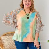 Tropic Sunrise Top - LAST ONES FINAL SALE