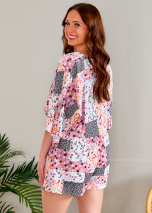 Madly in Love Romper  - FINAL SALE
