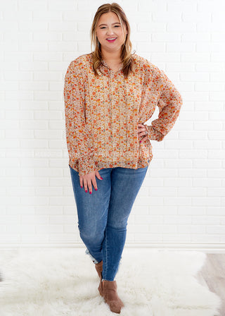 Flirty with Flair Top - FINAL SALE