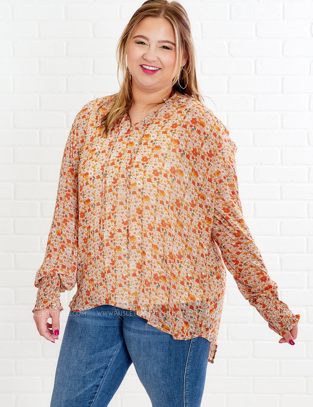Flirty with Flair Top - LAST ONES FINAL SALE