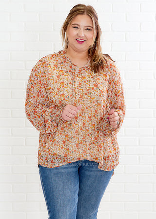 Flirty with Flair Top - FINAL SALE