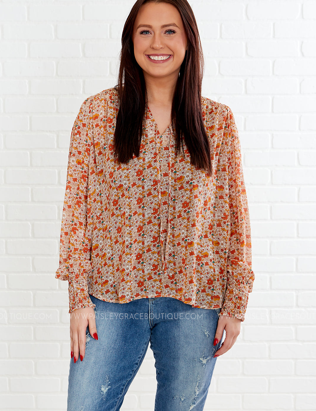 Flirty with Flair Top - LAST ONES FINAL SALE
