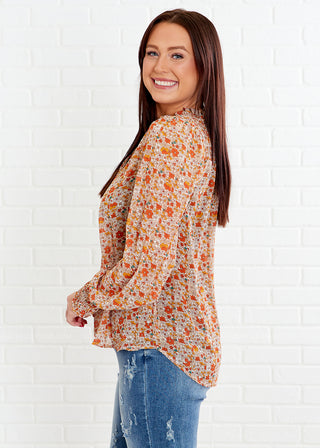 Flirty with Flair Top - FINAL SALE