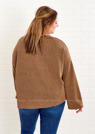 Time of Our Lives Sweater - Hazelnut - FINAL SALE - FINAL SALE