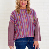 Time of Our Lives Sweater - Purple* LAST ONES FINAL SALE *