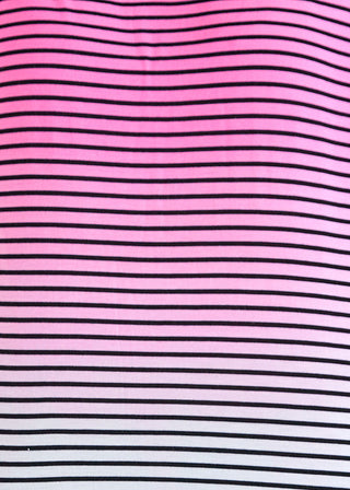 Blur the Line Top - Pink - LAST ONE FINAL SALE