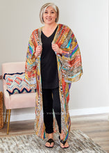 Load image into Gallery viewer, Maria Kimono- RED  - FINAL SALE
