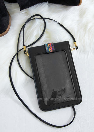 Tribal Crossbody Purse/Phone Holder - LAST ONES FINAL SALE