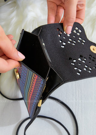 Tribal Crossbody Purse/Phone Holder - LAST ONES FINAL SALE