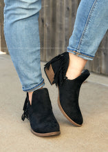Load image into Gallery viewer, Trio Fringe Boots by Very G - Black - FINAL SALE
