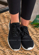 Load image into Gallery viewer, Trisha Sneaker by Very G - Black  - FINAL SALE
