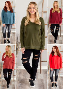 Everyday Essential Top - 5 Colors - FINAL SALE