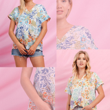 Delighted Feeling Top - 2 COLORS - LAST ONES FINAL SALE