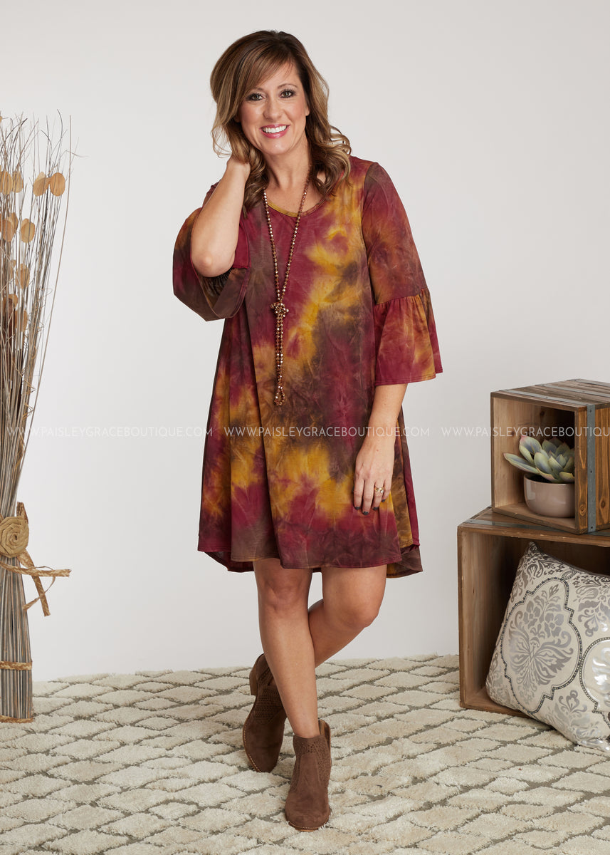 Sunset Sunrise Dress - FINAL SALE – Paisley Grace Boutique