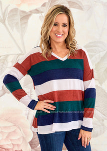 Fallen Leaves Top - FINAL SALE CLEARANCE