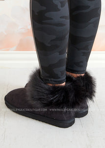 Frost Booties By Very G - Black - FINAL SALE