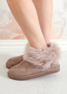 Frost Booties By Very G - Taupe - FINAL SALE