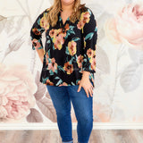 Garden Storm Top* FINAL SALE *