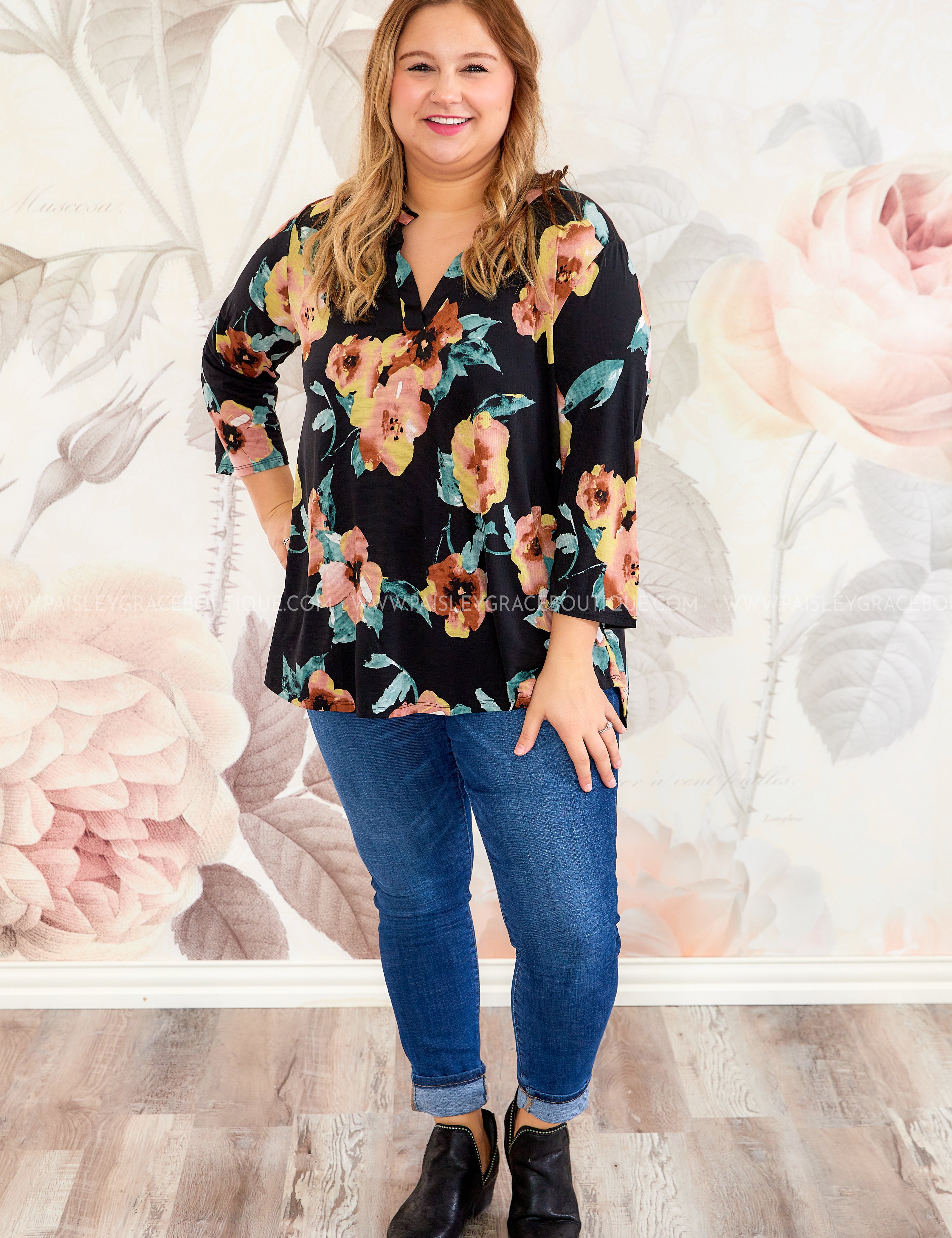 Garden Storm Top* FINAL SALE *