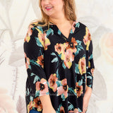 Garden Storm Top* FINAL SALE *