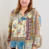 Force Of Nature Top - Cream - LAST ONES FINAL SALE