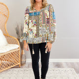 Force Of Nature Top - Cream - LAST ONES FINAL SALE