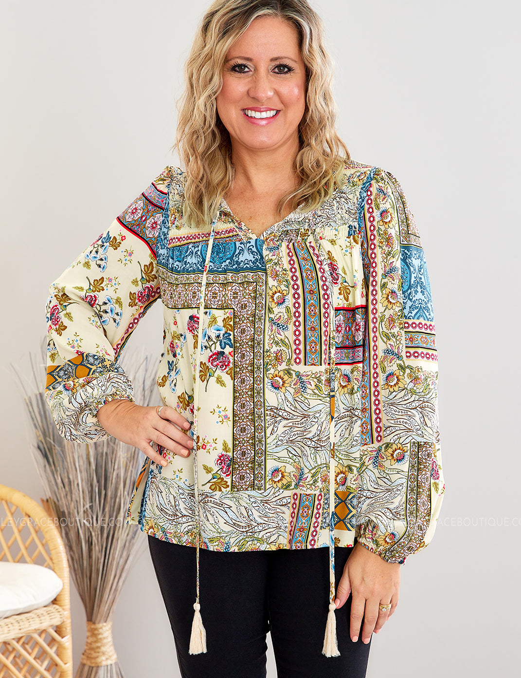 Force Of Nature Top - Cream - LAST ONES FINAL SALE