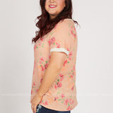 All Is Peachy Top - LAST ONES FINAL SALE