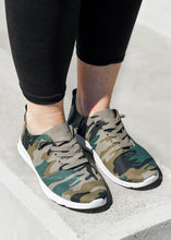 Load image into Gallery viewer, Valentina Sneaker - Camouflage - FINAL SALE
